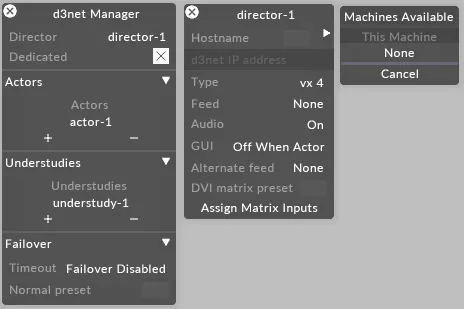 d3Net Manager