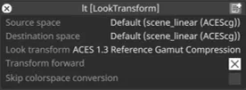 Look transform widget
