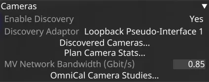 OmniCal Cameras separator