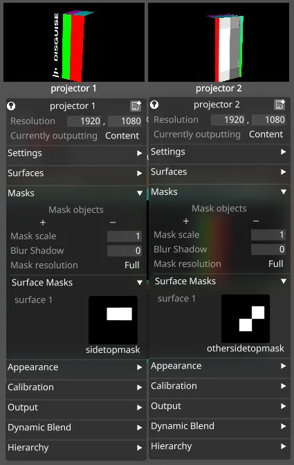 Surface masks