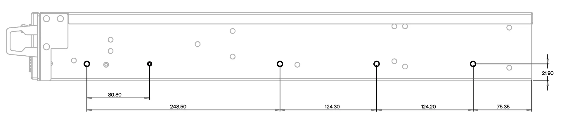 Rack Slide Replacement for 4U servers