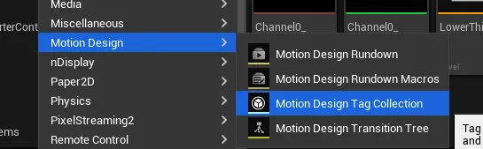 Motion Design Tag Collection